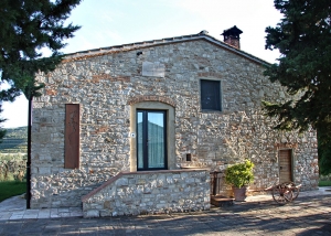 Entrance stairs Casa Padronale garden side