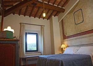 Room walls decorated in classic Renaissance style